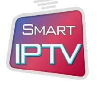 Official logo of Smart IPTV application for connected smart screens